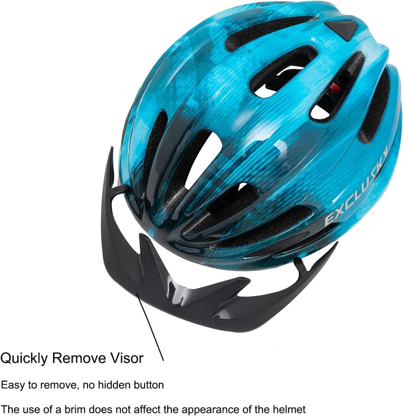 EXCLUSKY Kids Bike Helmet with LED Light – Adjustable Multi-Sport Youth Helmet for Boys & Girls, Ages 5-12, Fits 50-57cm, Cycling Safety Gear - Image 5